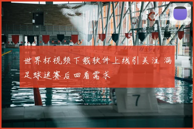 世界杯视频下载软件上线引关注 满足球迷赛后回看需求
